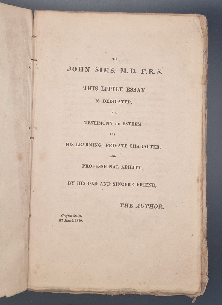 Thomas Whately - Remarks on the Treatment of Some of the Most Prevalent Varieties of Inflammation of the Eye - 1819 #1.0