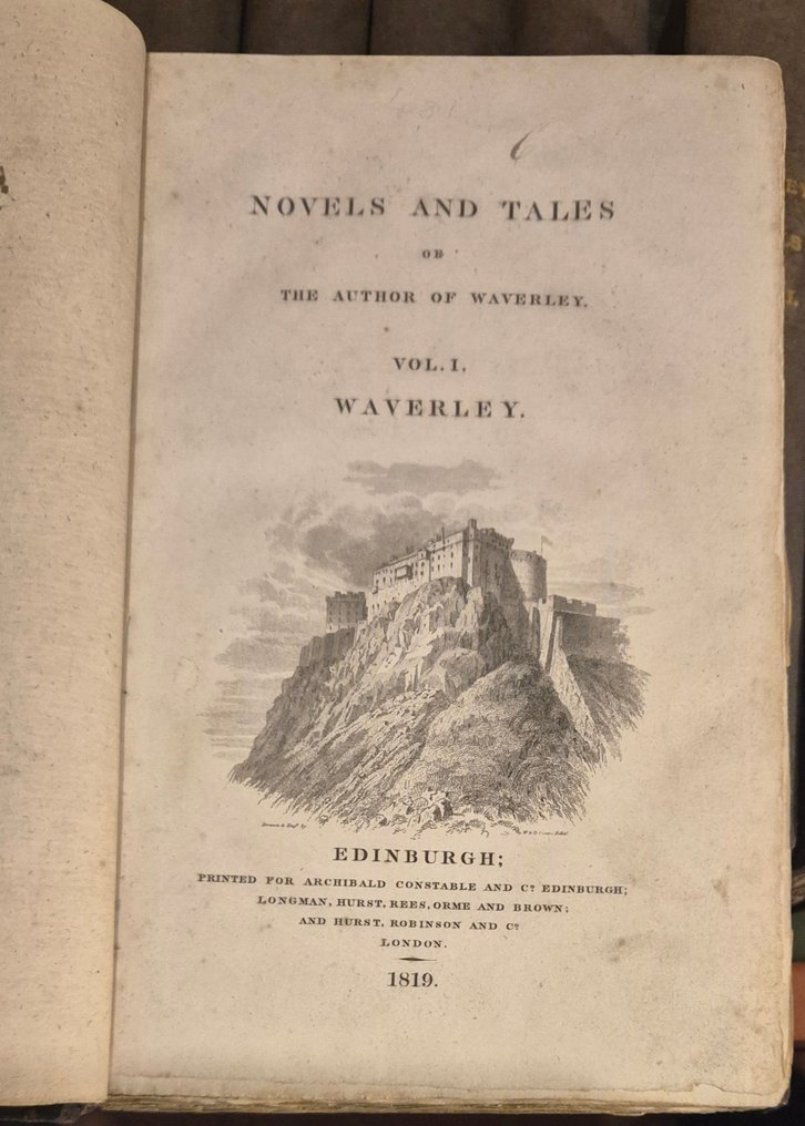 Sir Walter Scott - Waverly Novels, Guy Mannering, Antiquary, Rob Roy, Tales of my Landlord, Old Mortality, The heart of - 1819 #2.1