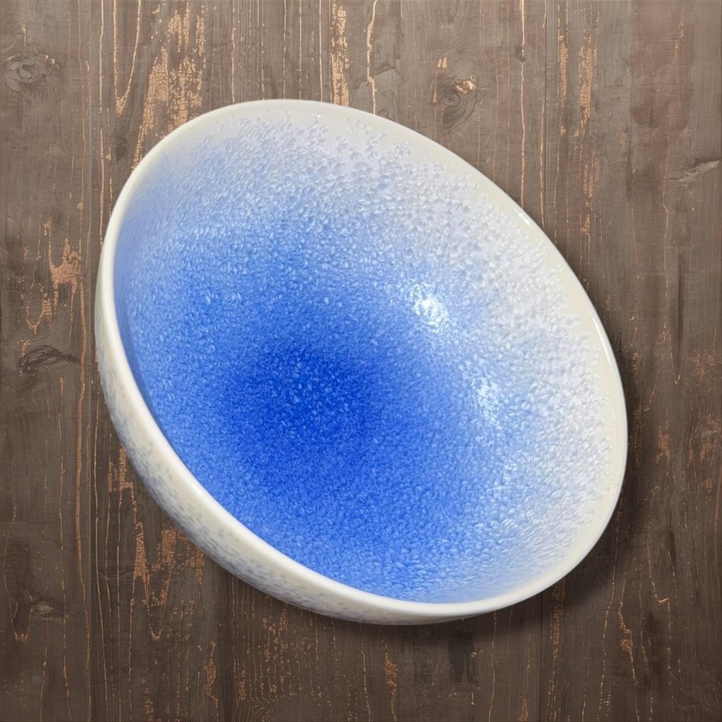 佐賀 有田焼 Saga Aritayaki - 茶杯 - 陶瓷 - Aizome Suiteki Chawan #1.0