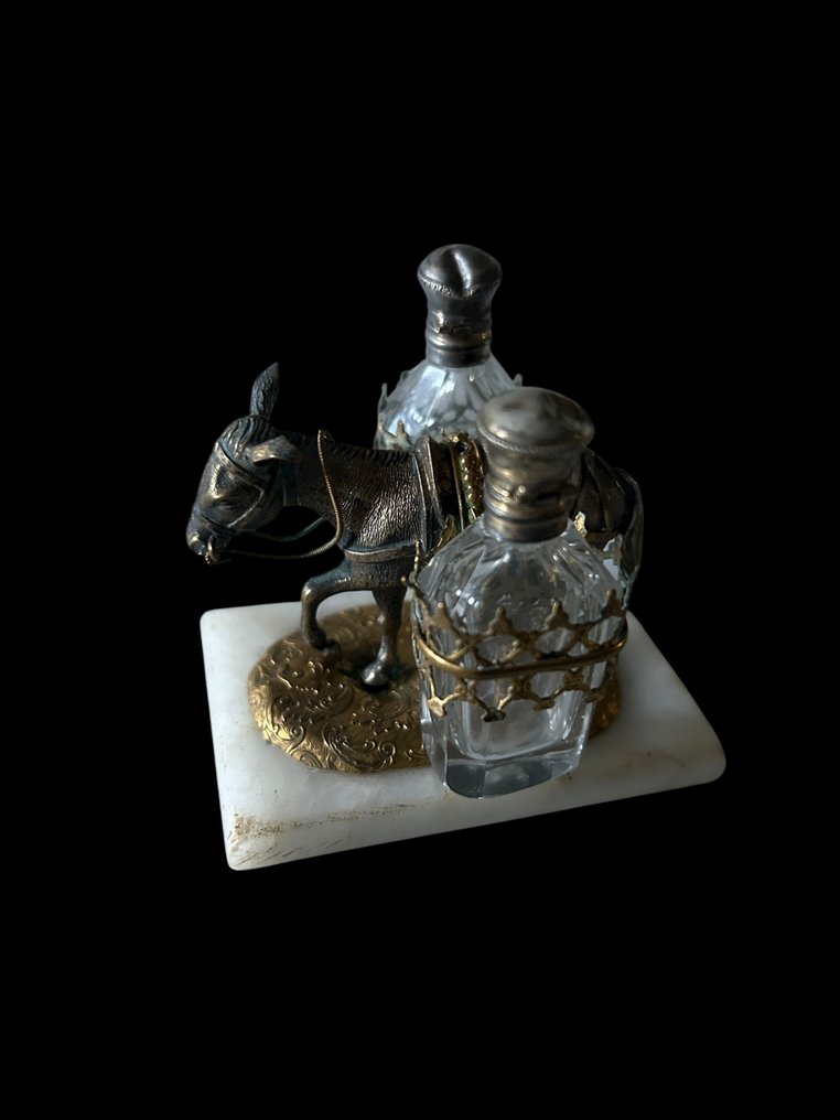 展示柜 (2) - 大理石, 银, 金属, 黄铜色 - 19世纪橱窗物品 #1.0