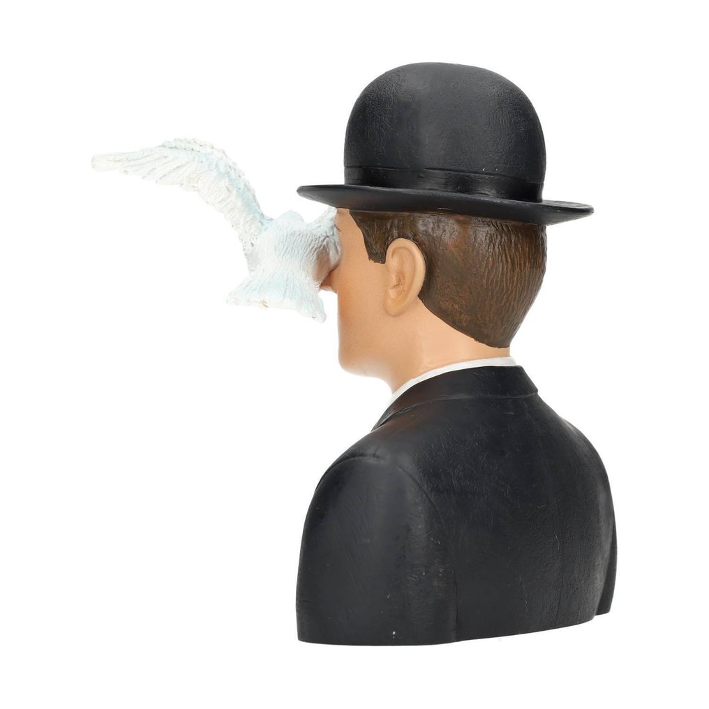 Αγαλματίδιο - L’homme au chapeau melon - Ρητίνη #4.3