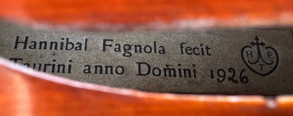 Labelled Fagnola - 4/4 -  - Violin #2.1