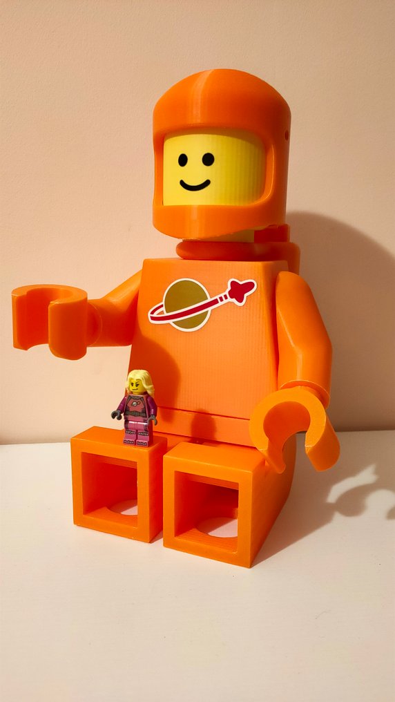 LEGO Minifigure - Classic Space - Classic Space Mega Figura replica 3D handmade 35cm da collezione #1.0