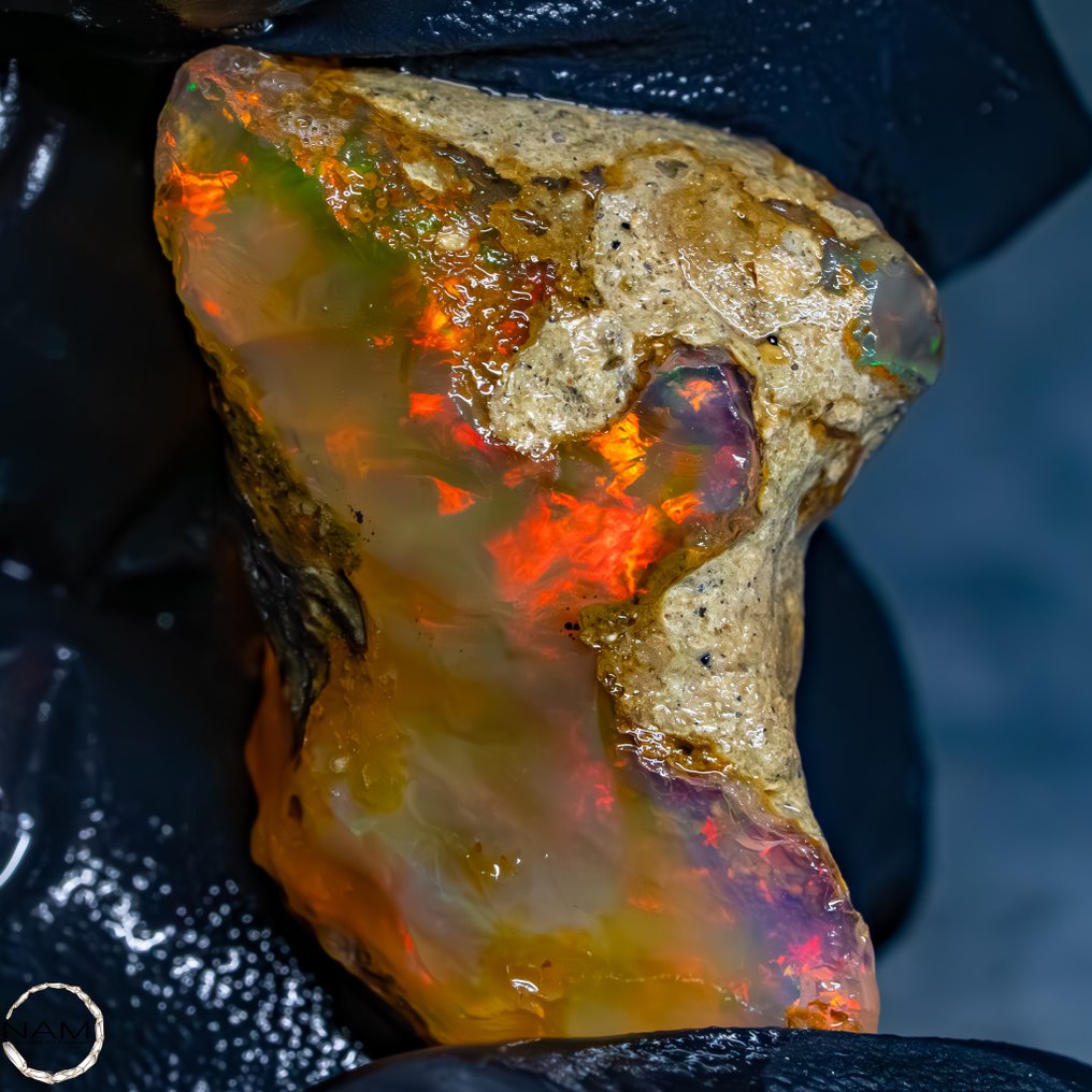 Χρωματικός χορός της ζωής – Σπάνιος Crystal Opal 56,9 καρατίων- 11.38 g #2.1