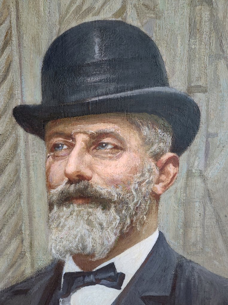 Emilio Longoni (1859 -1932) - Ritratto maschile #3.2