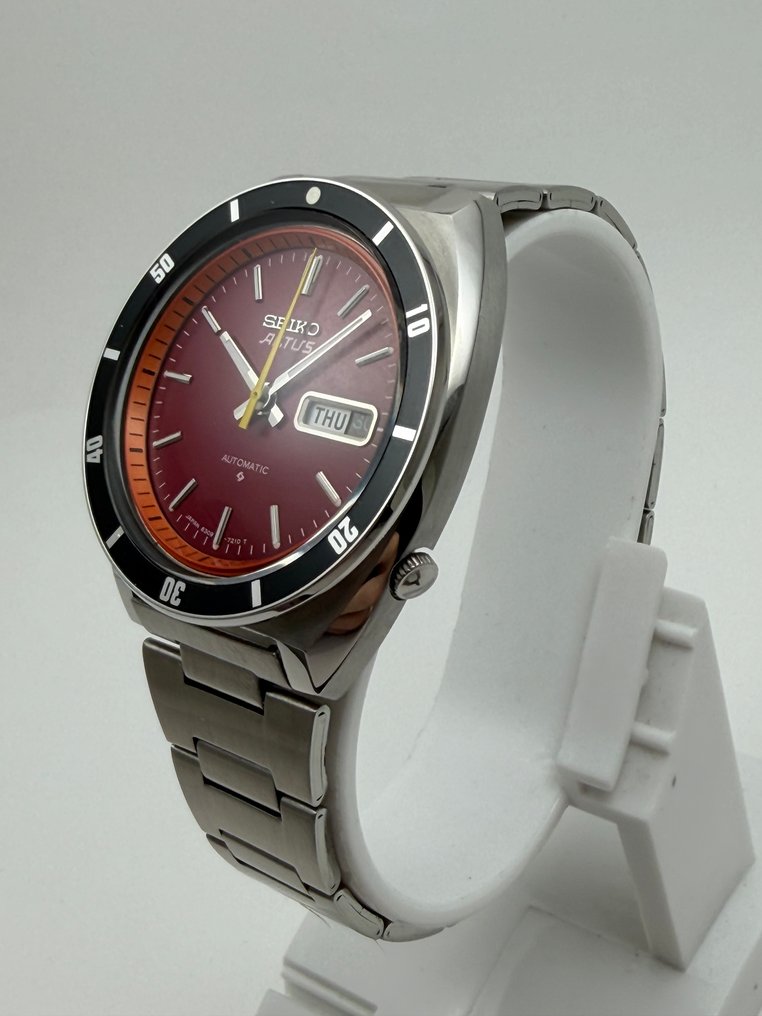 Seiko - Seiko Actus Automatic - Cal. 6309 Japan Made - Red Gradient Dial - Vintage 1970s - No reserve price - Men - 1971 #3.2