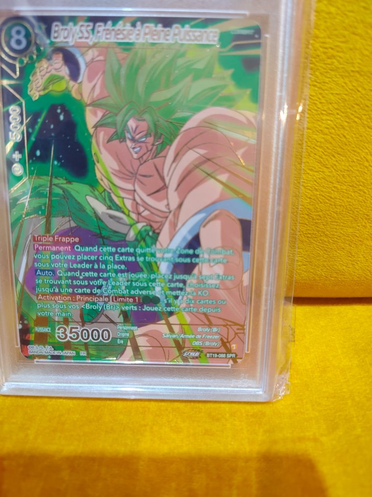 Bandai - 1 Graded card - Dragon Ball - Broly Bt19-088 Alternate art - PSA 10 #1.0