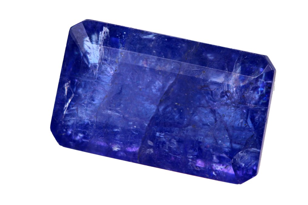 没有保留价 蓝色, 紫罗兰色 坦桑石  - 15.01 ct - 西班牙宝石学院（IGE） #4.3