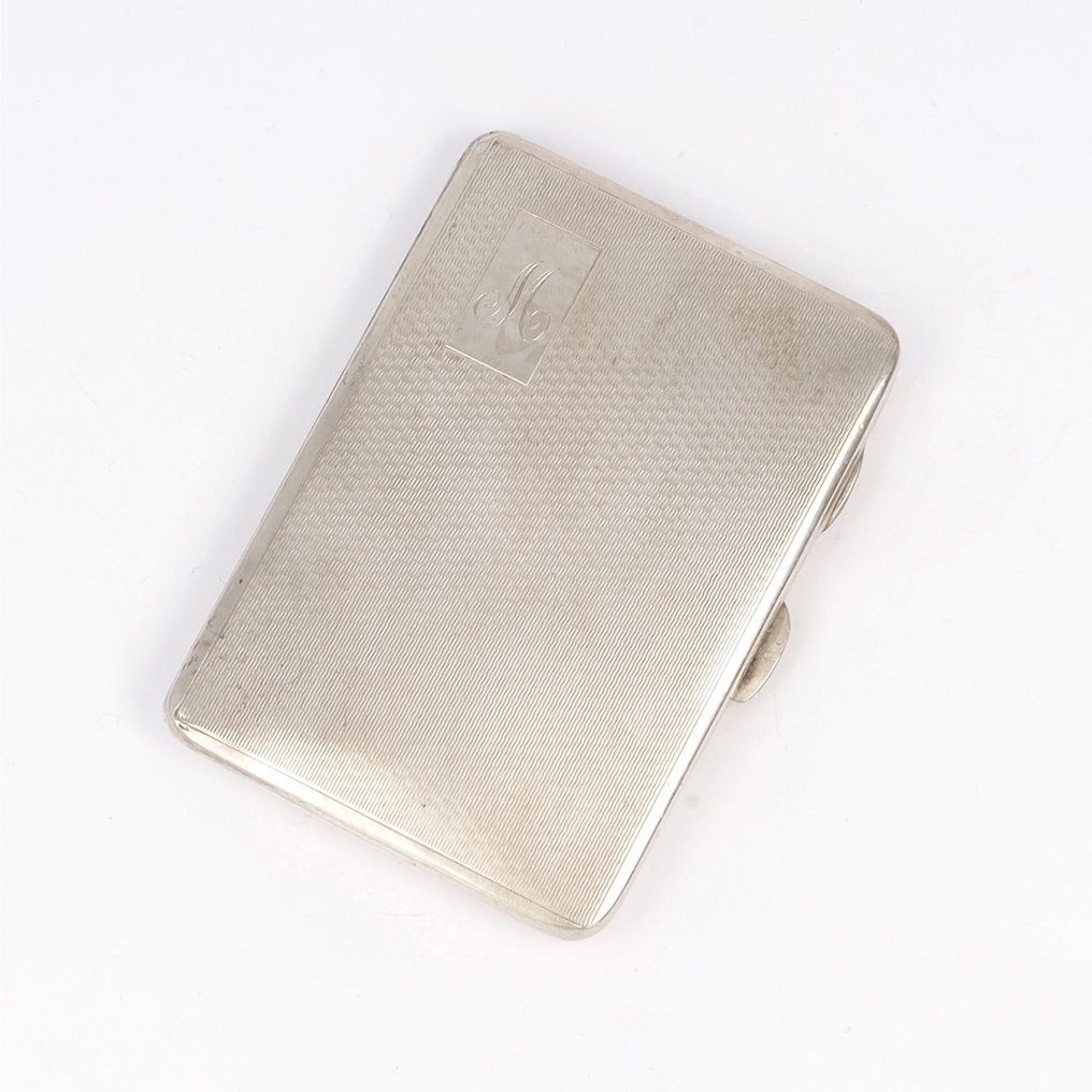 William Neale & Son - Sigarettenetui - Dames model - Birmingham, 1909 - Cutie țigări - .925 argint #1.0