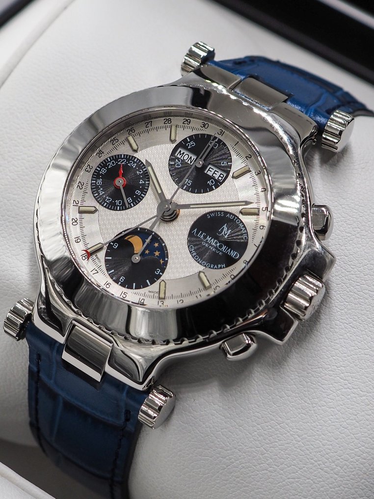 André Le Marquand - χωρίς τιμή ασφαλείας - * NEW * Chrono Automatic * Moon Phase * - Άνδρες - 2010-2020  #1.0