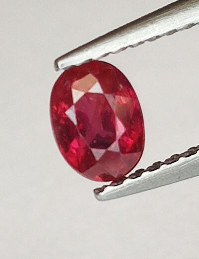 Rubin - 0.53 ct - Antwerp Laboratory for Gemstone Testing (ALGT) - Ingen varme #1.0