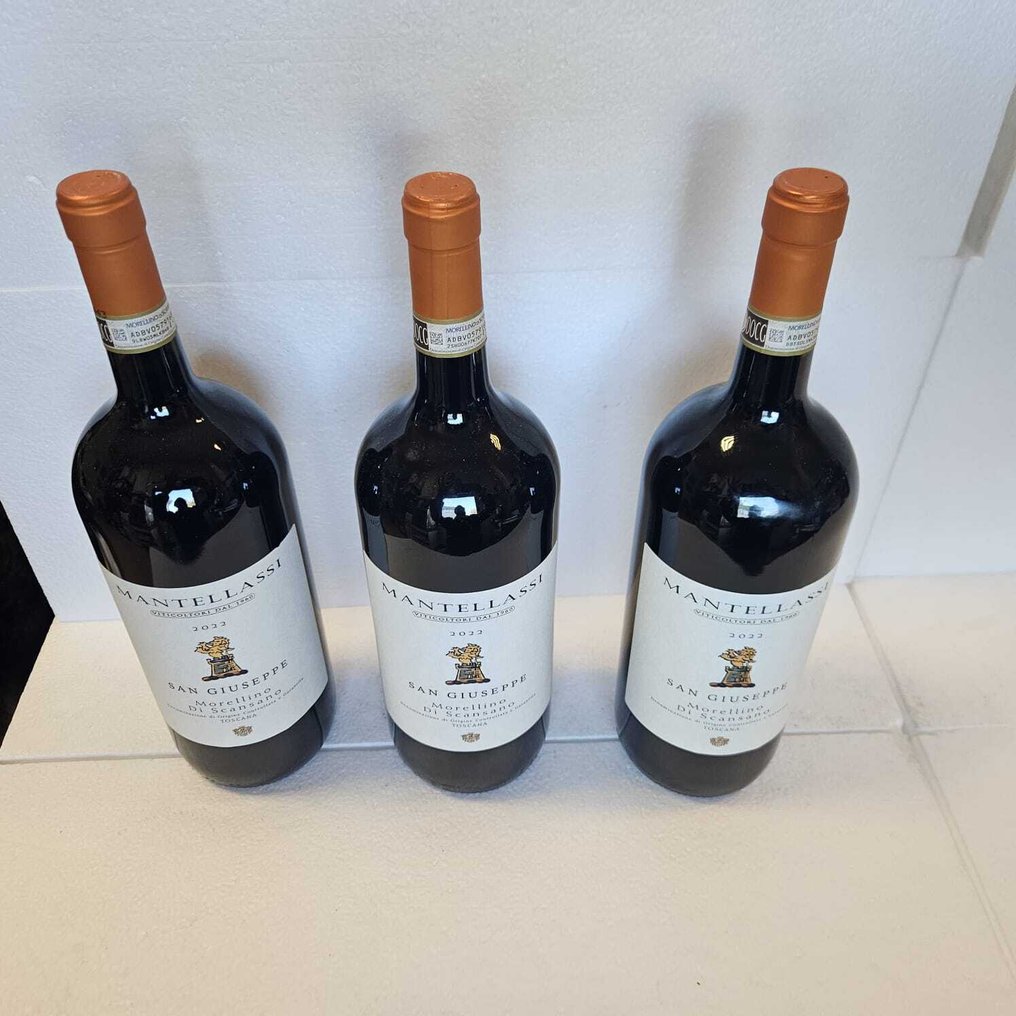 2022 Fattoria Mantellassi, San Giuseppe Morellino di Scansano - Tuscany DOCG - 3 Magnums (1.5L) #3.2