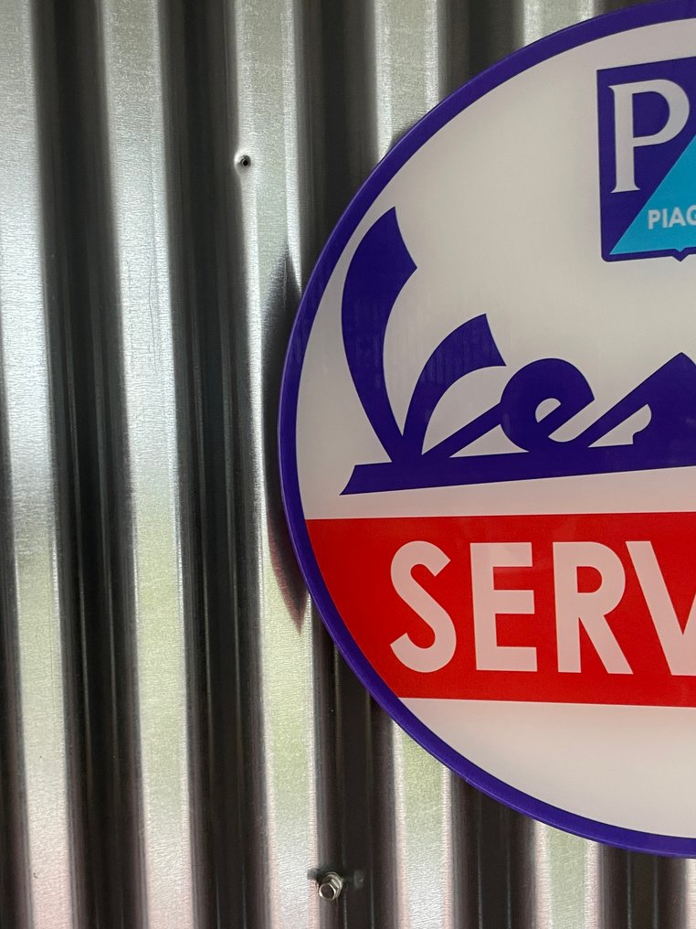 Vespa Service - Advertising sign - Plexiglas #4.3