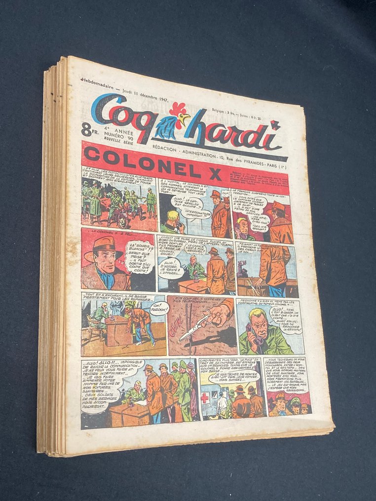Coq Hardi N° 90 à N°145 - 56 杂志 - 第一版 - 1947/1948 #1.0