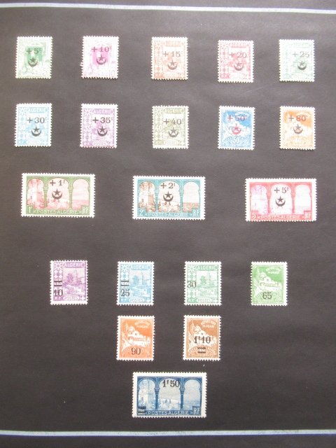 Algérie - Superbe collection quasi complète de timbres #3.2