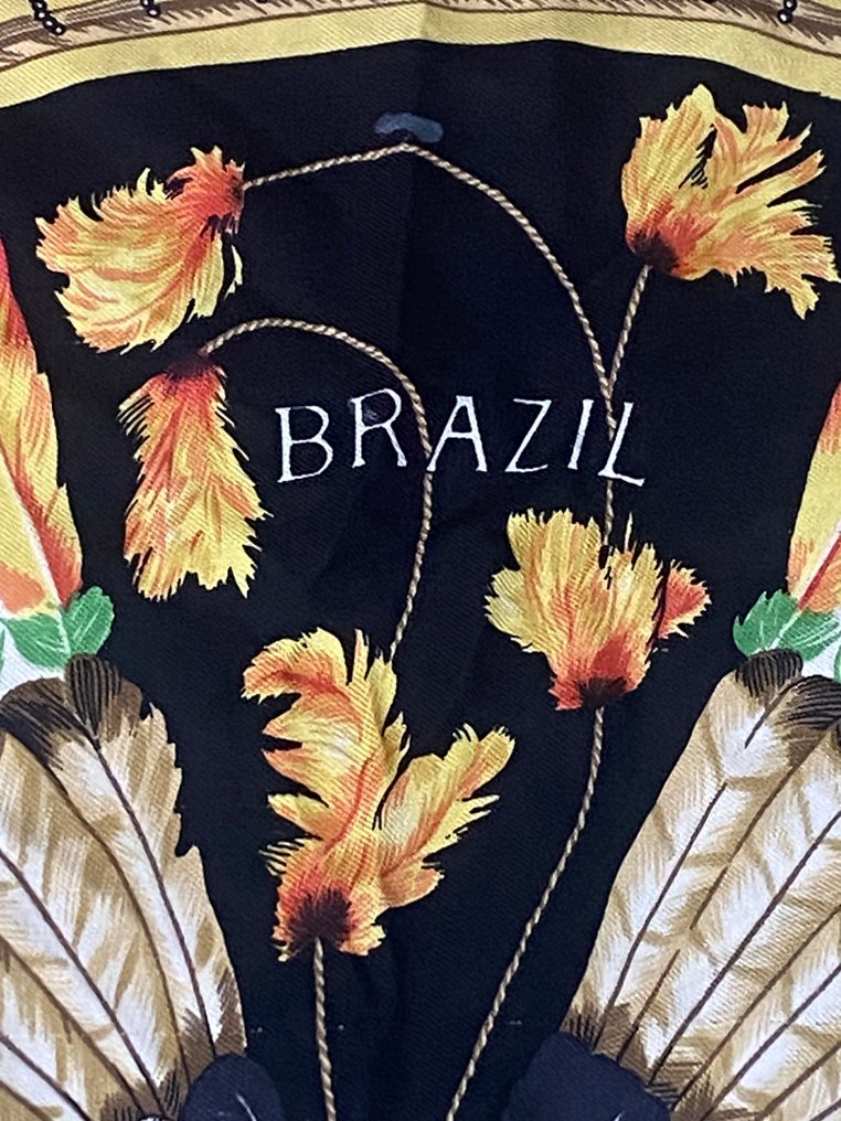 Hermès - Brazil - 印图开司米围巾 #2.1