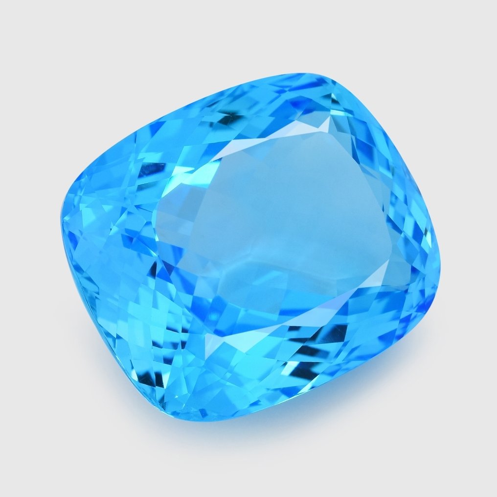 蓝色 黄宝石 - 124.27 ct - 国际有色宝石协会(ICA GemLab) #1.0