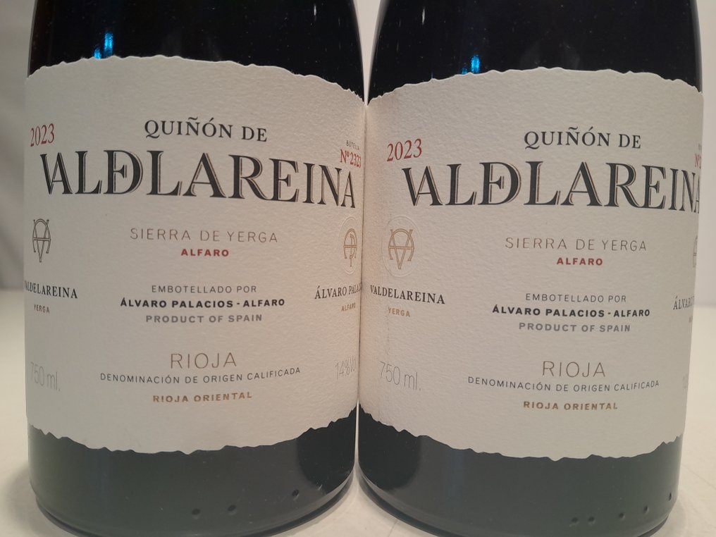 2023 Alvaro Palacios, Quiñon de Valdelareina - 里奥哈 - 2 Bottles (0.75L) #2.1