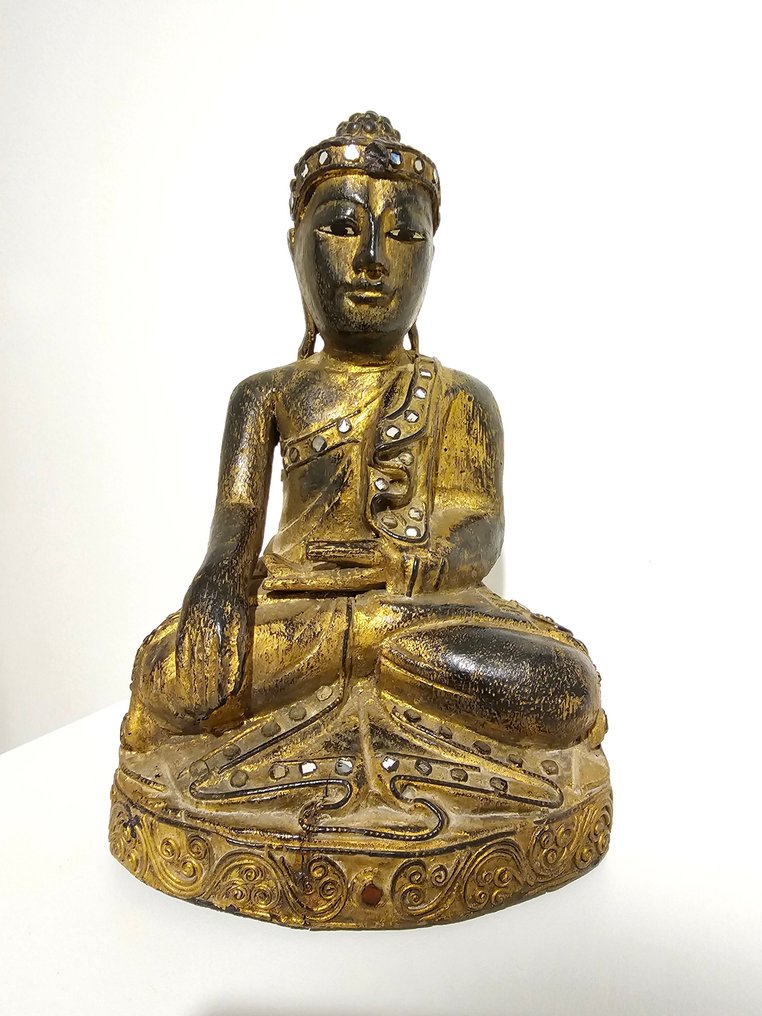 Bouddha - Bois - Thaïlande - Fin du XXe siècle #1.0