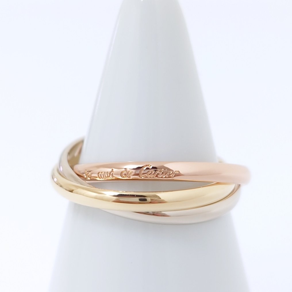 Cartier - Bague - Trinity - 18 carats Or jaune, Or rose, Or blanc #1.0