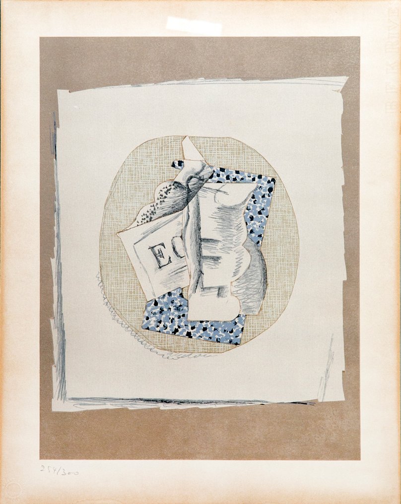 Georges Braque (1882-1963) - Papiers collés IV #1.0