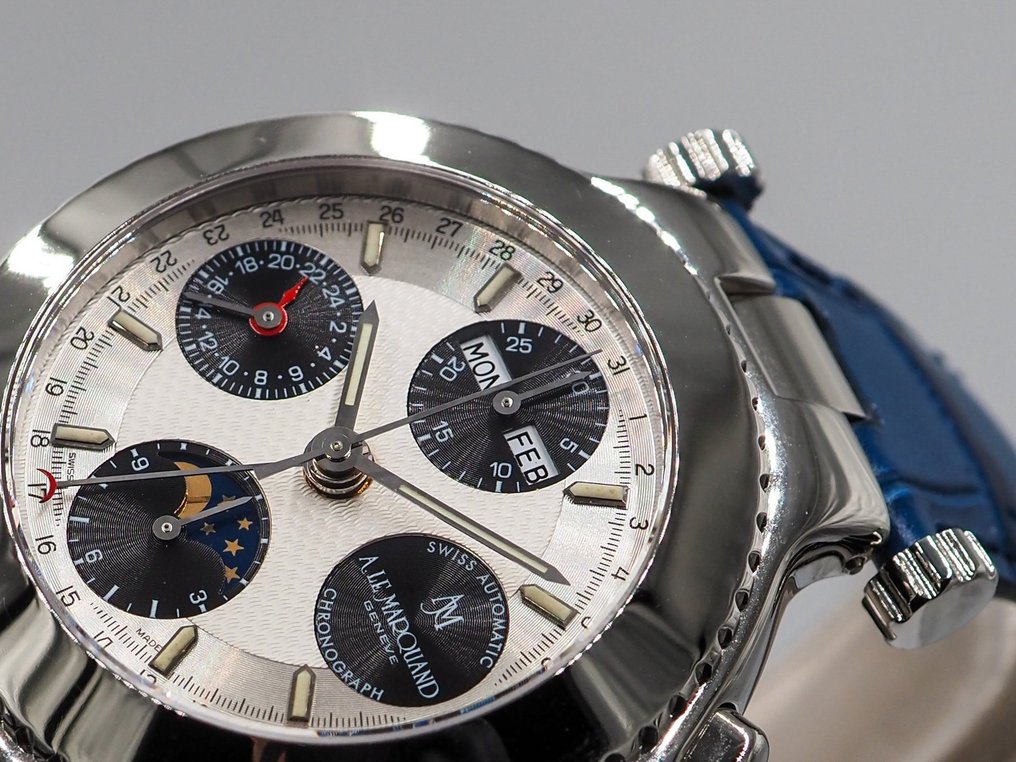 André Le Marquand - χωρίς τιμή ασφαλείας - * NEW * Chrono Automatic * Moon Phase * - Άνδρες - 2010-2020  #3.2
