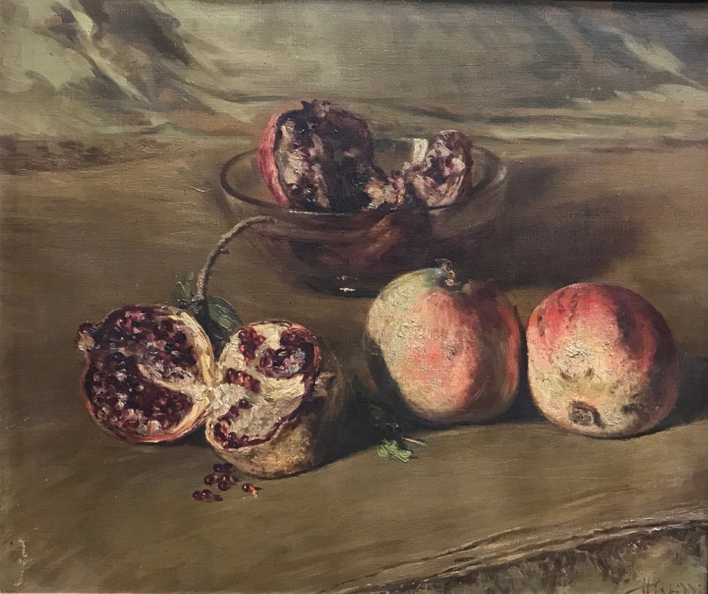 Ulrico Pistilli ( 1858 - 1950) - Melograni #1.0