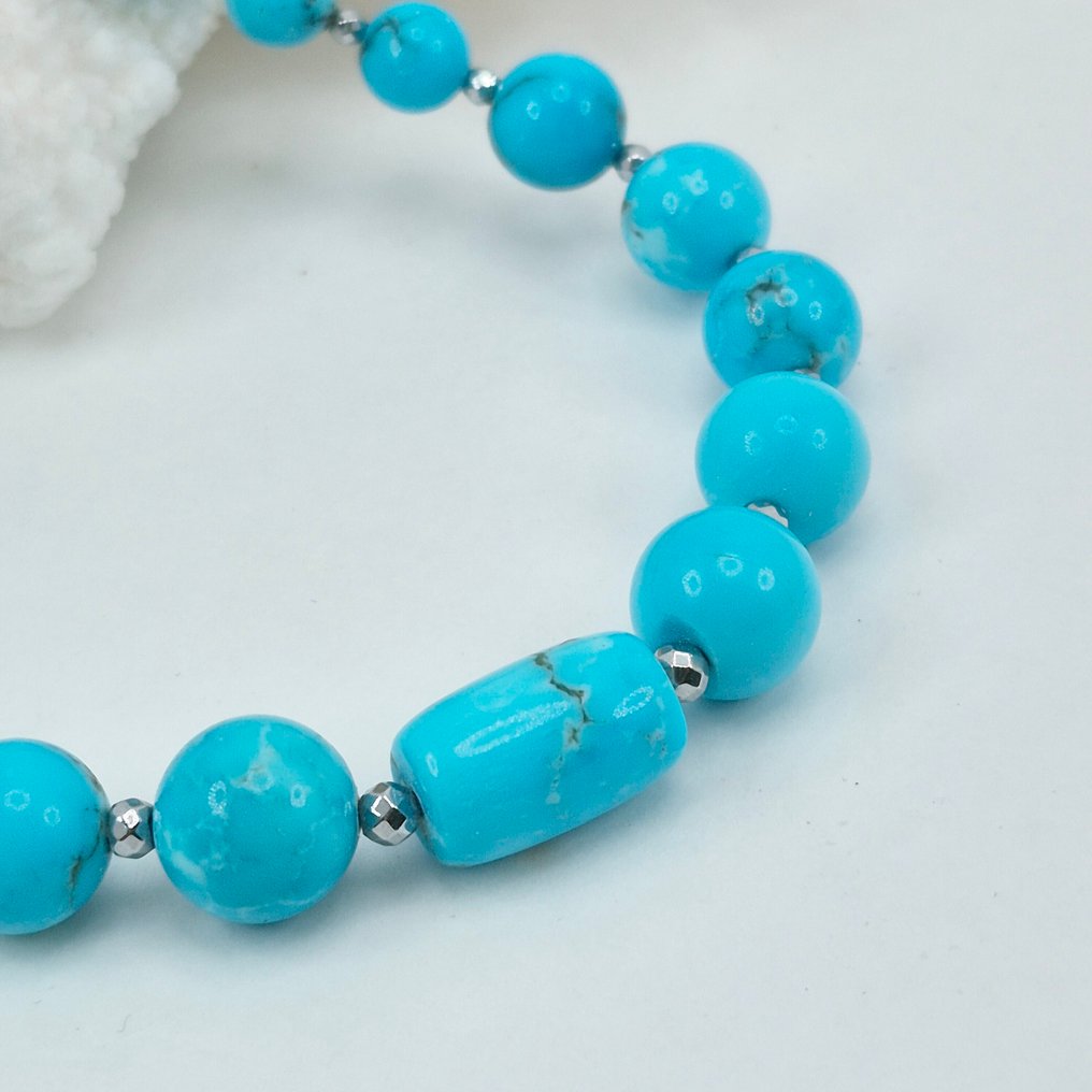 Turquoise - Argent - Bracelet - Turkish Americano #1.0