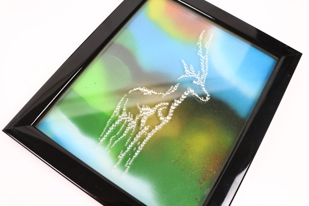 Figure - Swarovski - Gazelle kunstwerk (Certificate) - Crystal #4.3