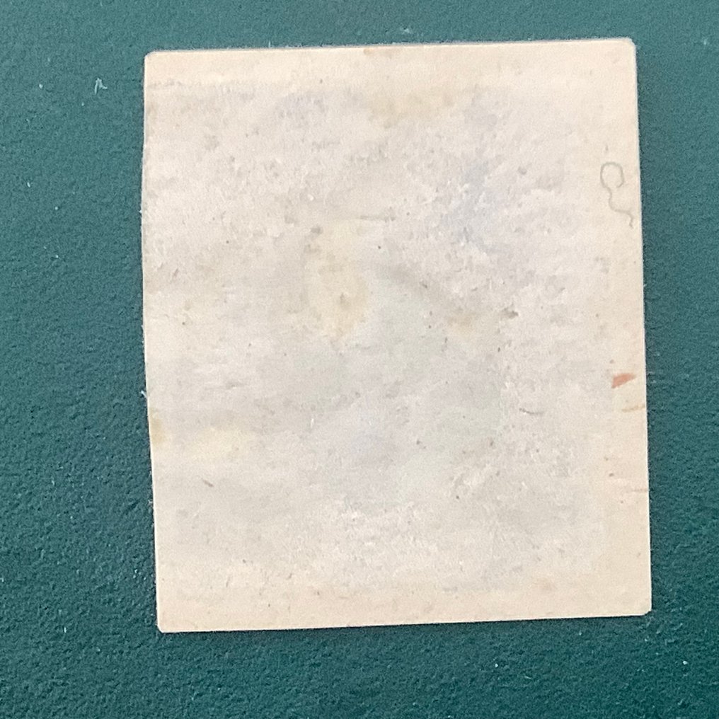 Itävalta 1858 - KK zegel laajoilla marginaaleilla ja mielipide Strakosch. - Michel 17a #3.2