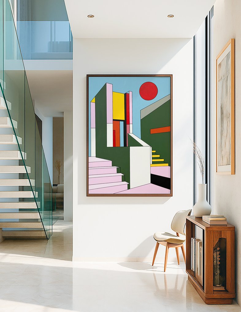 Alejandro Gonzalez - Arquitecturas Geométricas 107 - XL - (NO Reserve) #3.2