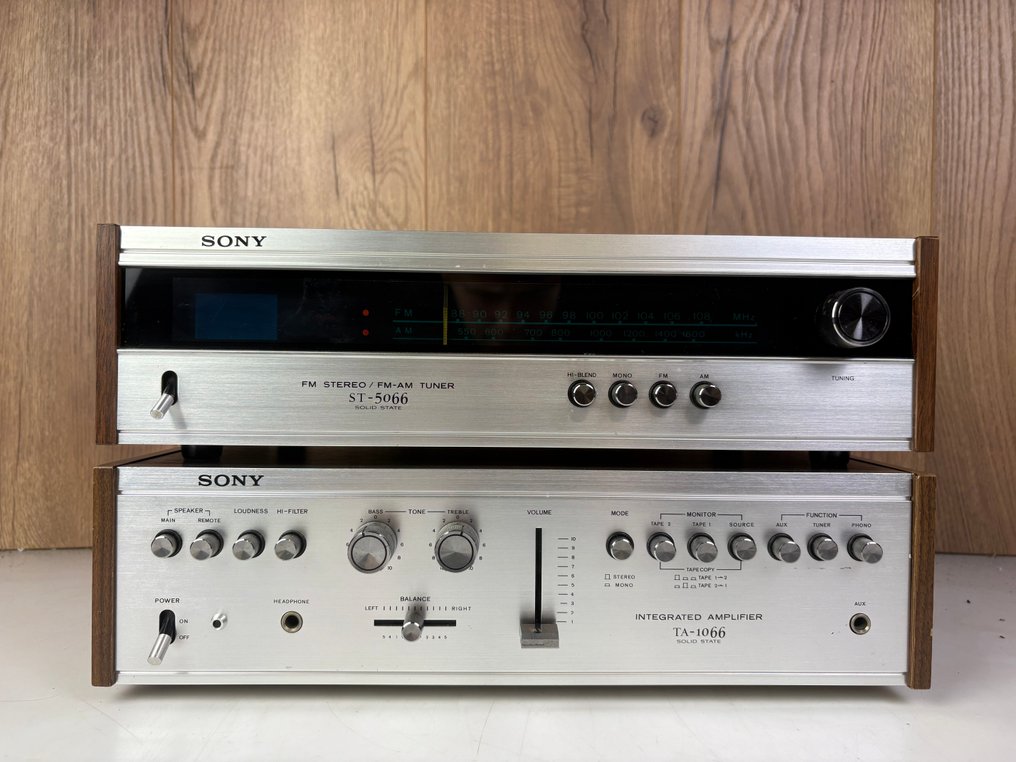 Sony - Amplificatore TA-1066 - Tuner ST-5066 Set stereo #1.0