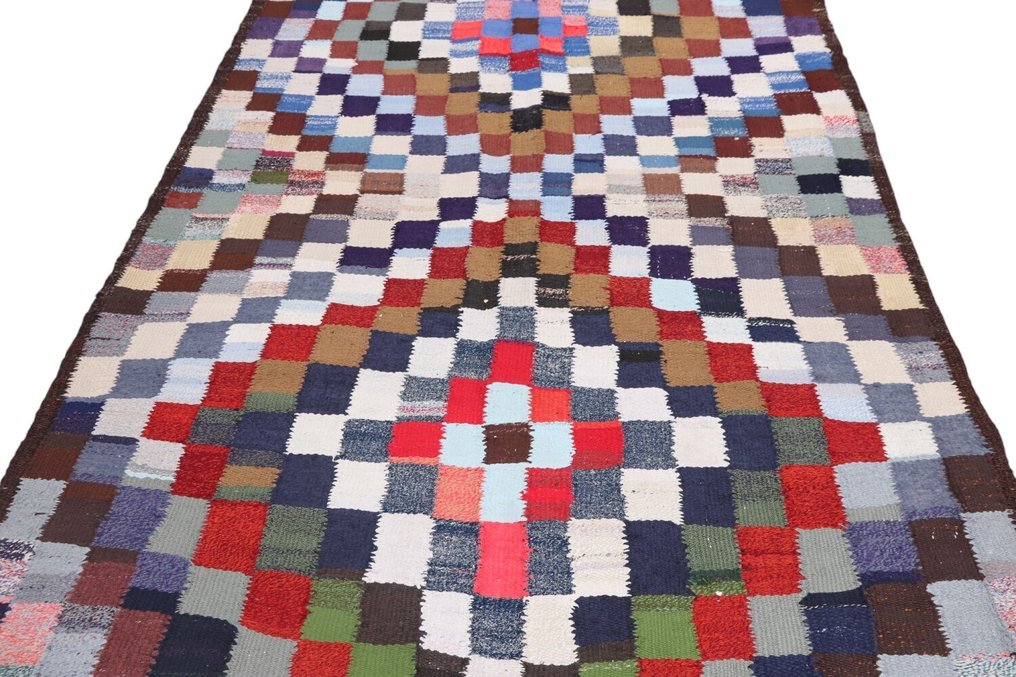 Kelim Modern Caucus Kilim - 复古的亚美尼亚艺术 - 凯利姆平织地毯 - 285 cm - 170 cm #3.2