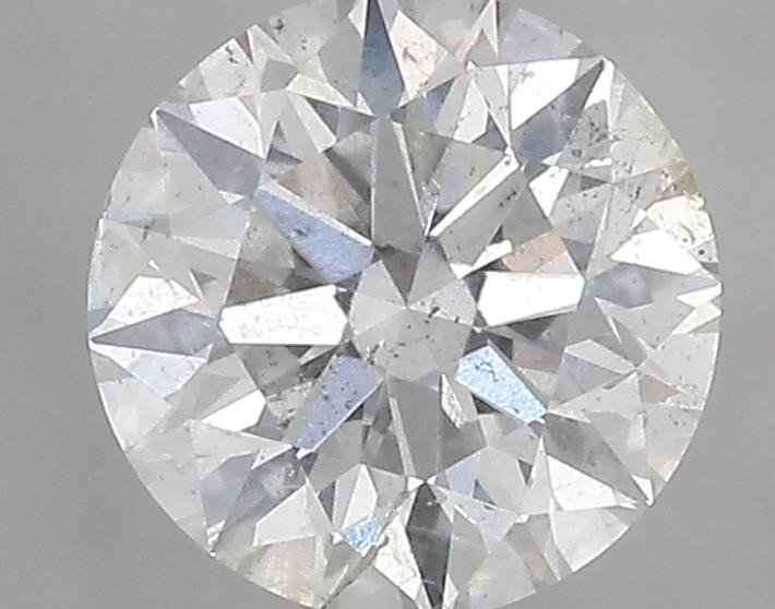 1 pcs Gyémánt  (Természetes)  - 0.80 ct - Kerek - F - SI2 - Nemzetközi Gemmológiai Intézet (IGI) #1.0