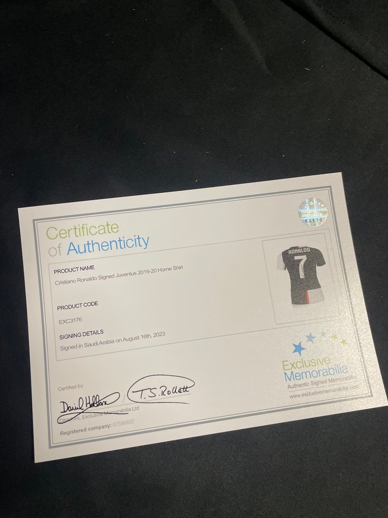 尤文图斯 - 意大利足球联盟 - 克里斯蒂亚诺·罗纳尔多 - 2019 - 活动纪念品  #4.3