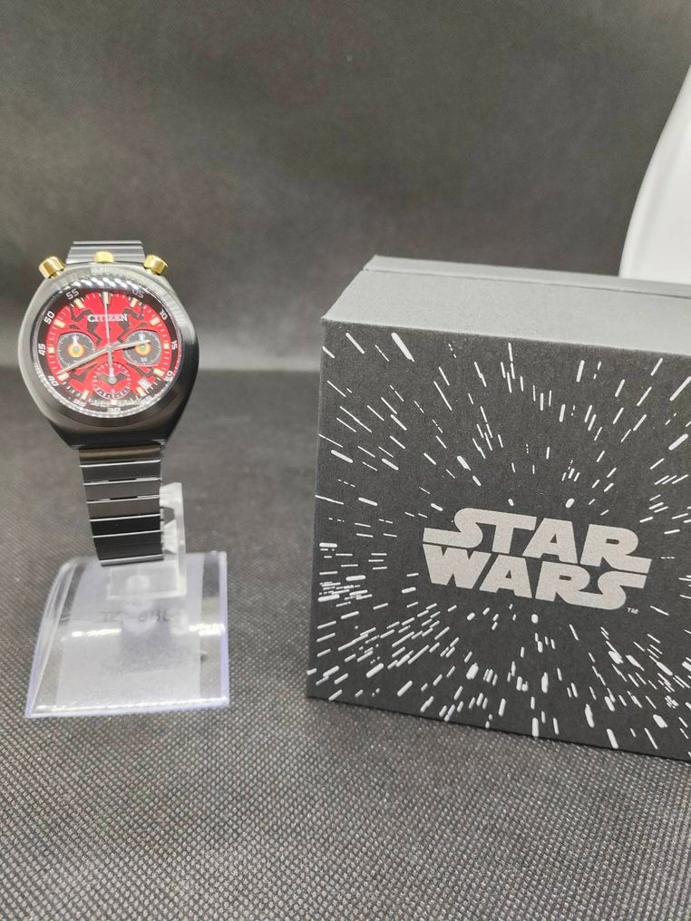 Citizen - Star Wars - χωρίς τιμή ασφαλείας - Citizen Horn Chrono Star Wars DARTH MAUL - Άνδρες - 2022 #4.3