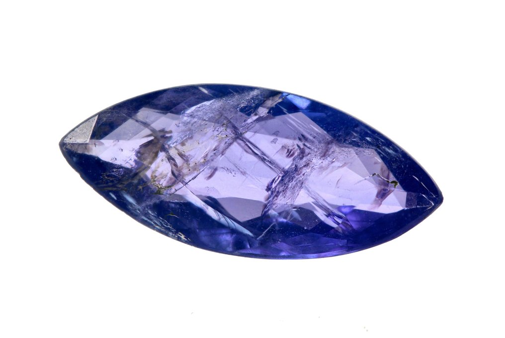 Ingen mindstepris Blå, Violet Tanzanit - 4.25 ct - Instituto Gemólogico Español (IGE) #1.0