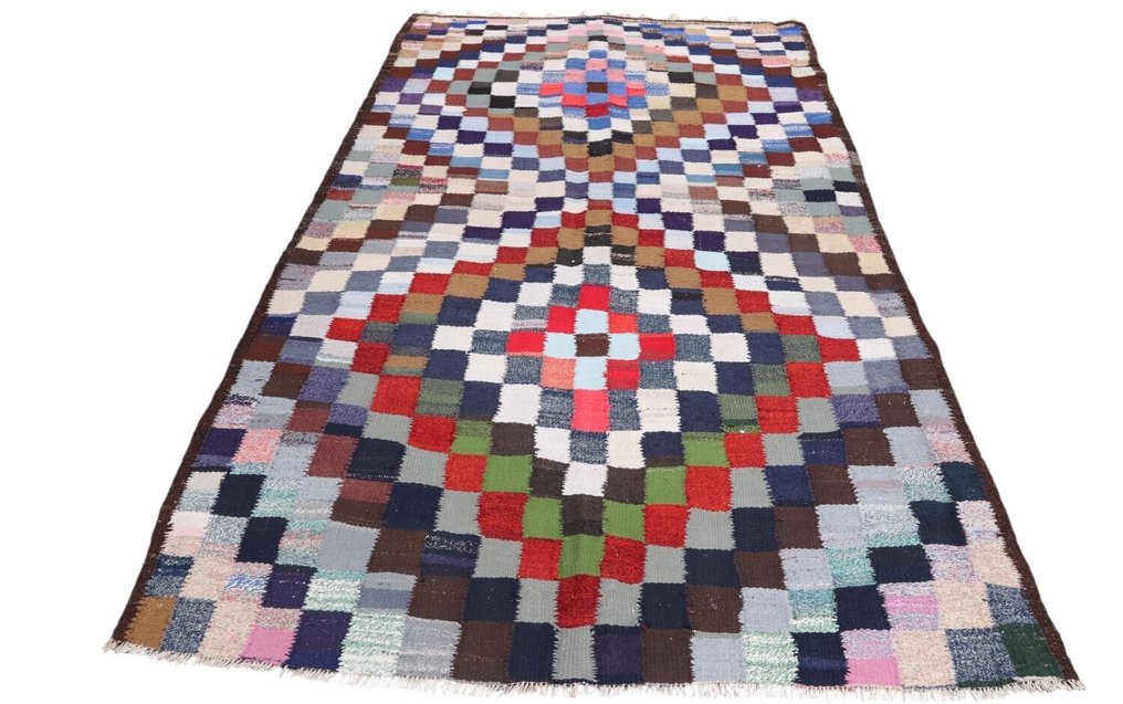 Kelim Modern Caucus Kilim - 复古的亚美尼亚艺术 - 凯利姆平织地毯 - 285 cm - 170 cm #1.0