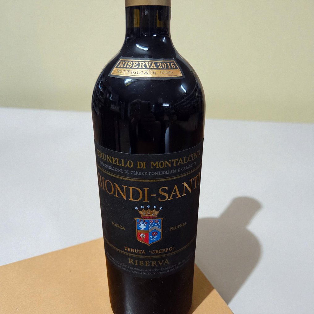 2016 Biondi Santi Riserva, Tenuta Greppo - 蒙達奇諾·布魯奈羅 Riserva - 1 Bottle (0.75L) #1.0