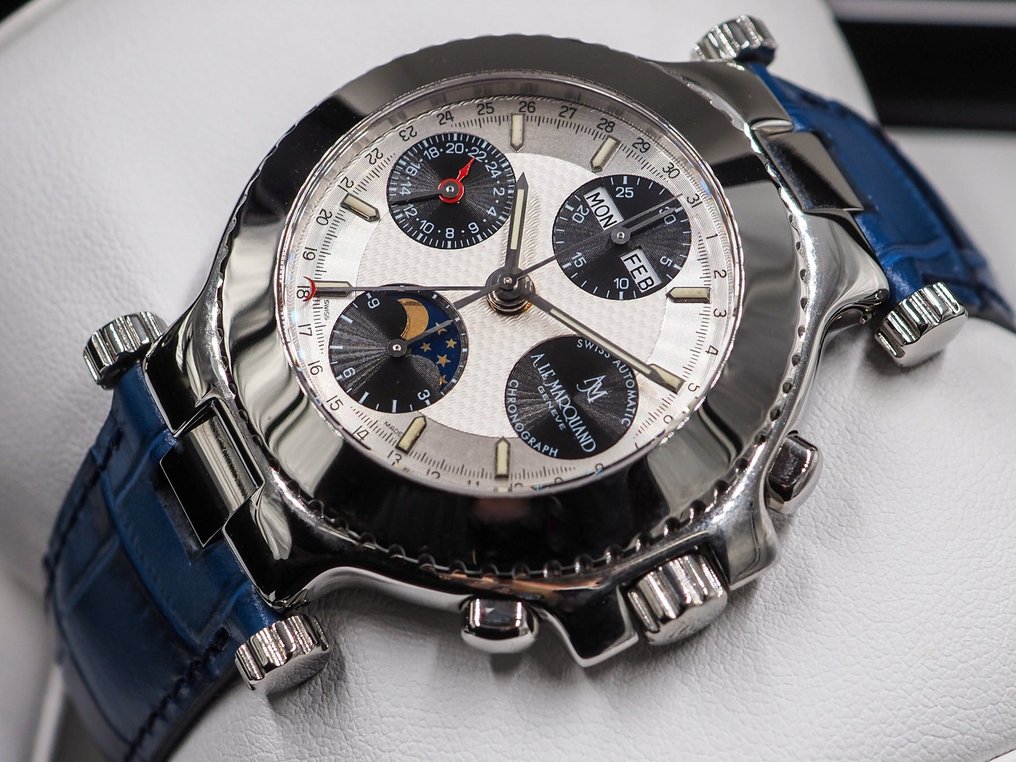 André Le Marquand - χωρίς τιμή ασφαλείας - * NEW * Chrono Automatic * Moon Phase * - Άνδρες - 2010-2020  #1.0