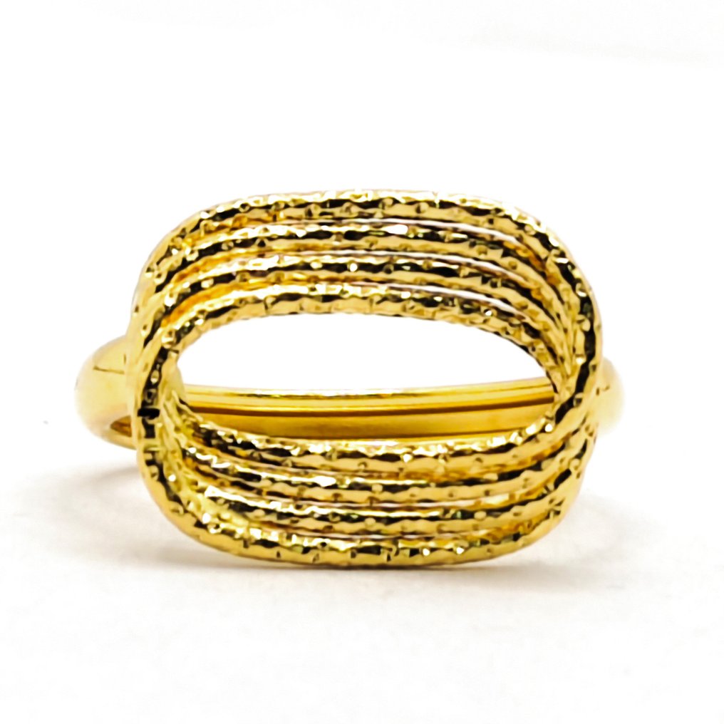 Nincs minimálár - Gyűrű - 18 kt. Sárga arany #1.0