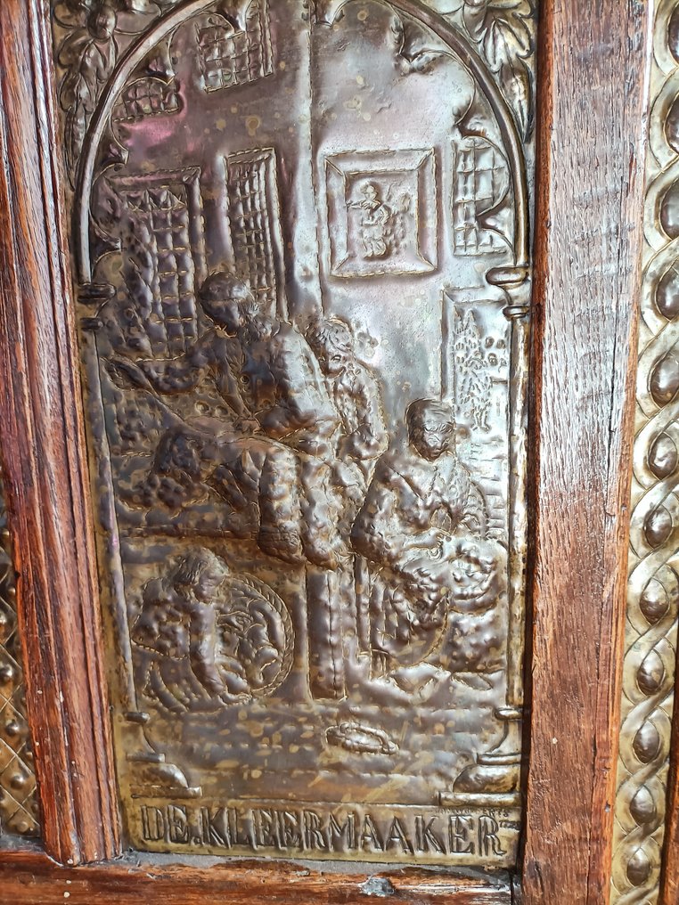 Cassone - Carvalho - Grande caixa de noiva de luxo. #3.2