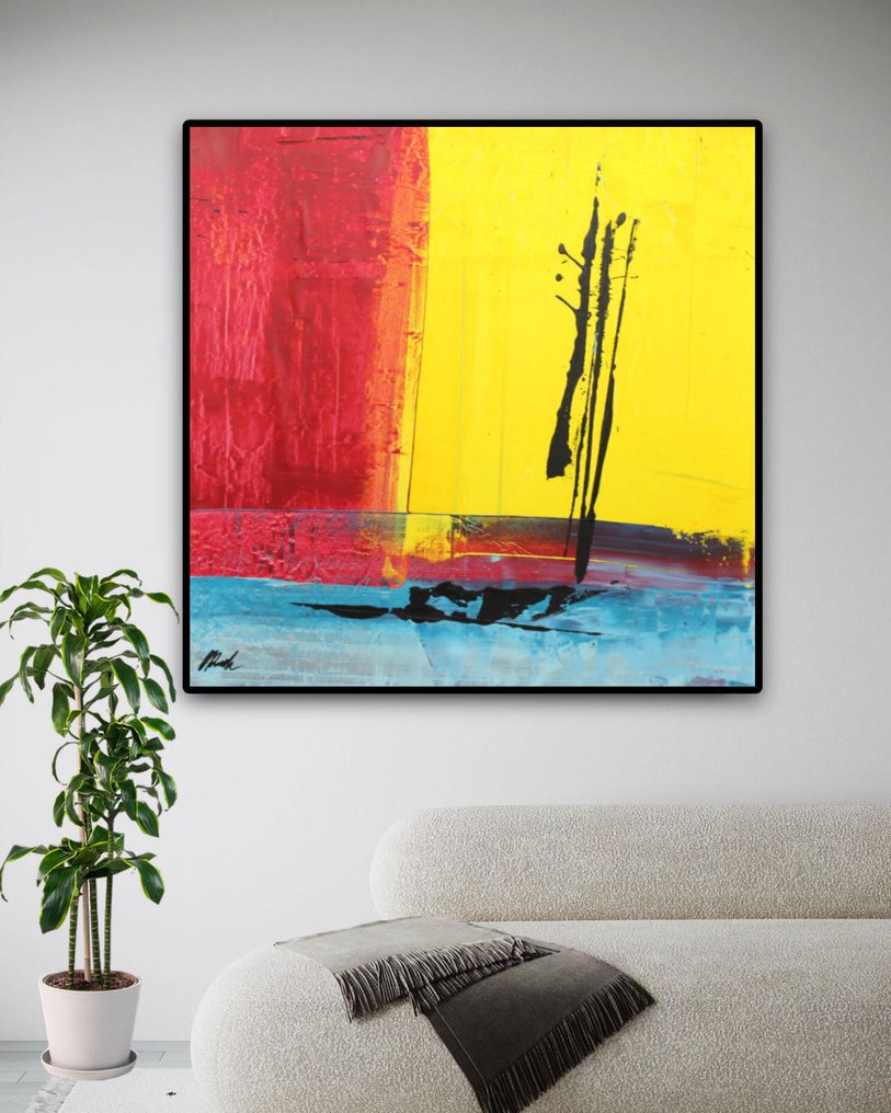 Giuseppe Panzica - Volume 3198 - Vela (100x100 XXL) #2.1