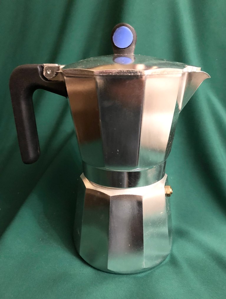 BIALETTI Rainbow and MONIX - BIALETTI Rainbow and MONIX - 咖啡壺 (2) - 一对咖啡机。BIALETTI Rainbow,一款复古的21世纪意式快煮咖啡机。全新。 - 鋼 #2.1