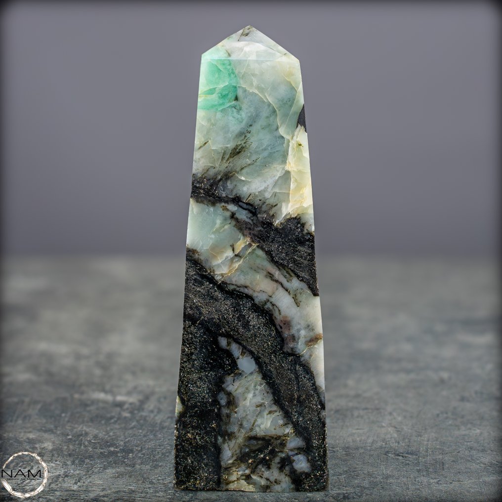 天然的祖母绿方尖碑 顶级质量- 574.51 g #3.2