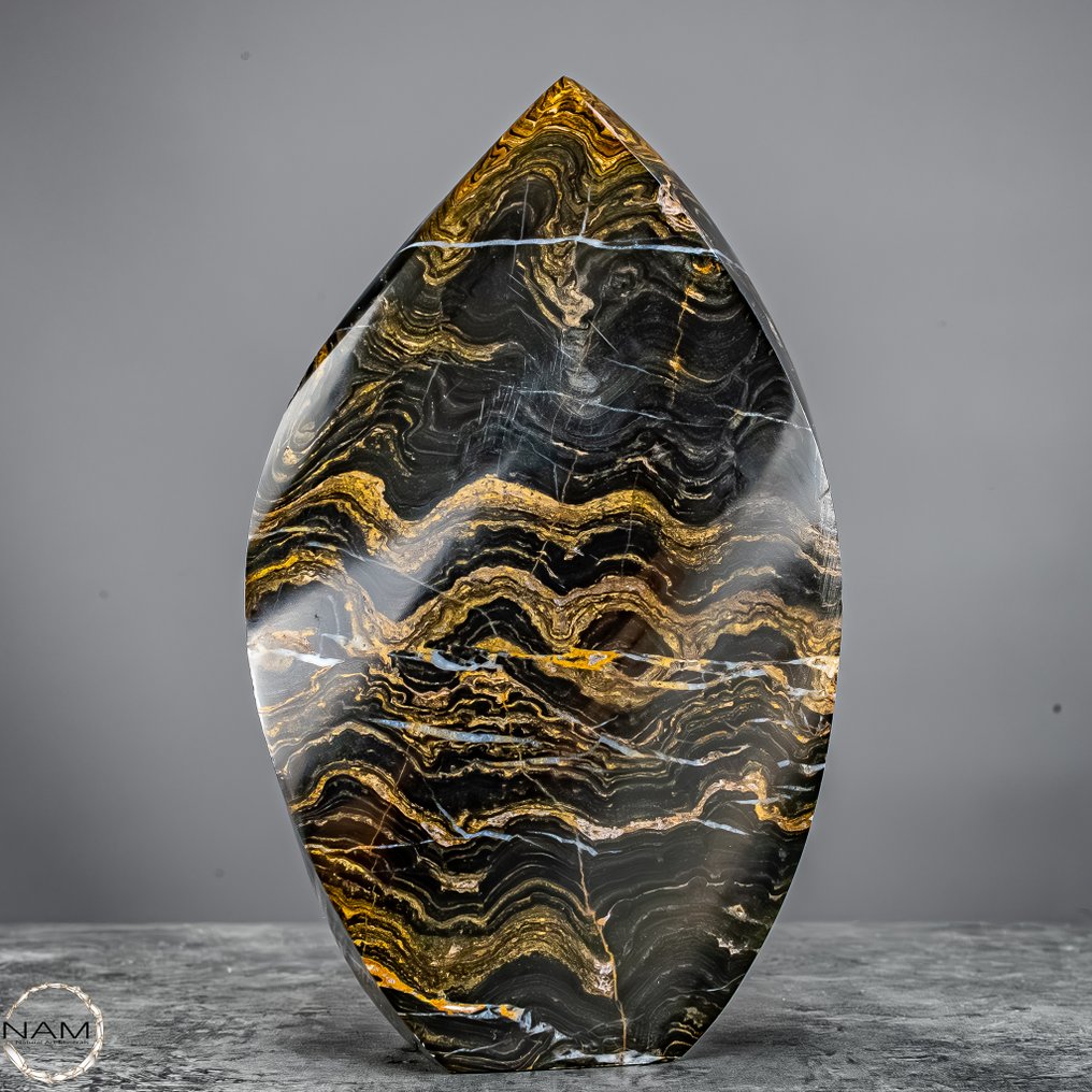 秘鲁的天然化石珊瑚火焰 永恒的地质史杰作- 906.27 g #2.1