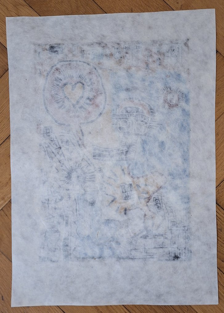 Emma Wildfang - Woodstock "Tribute series - Icons Reimagined "Jean-Michel Basquiat" #4.3