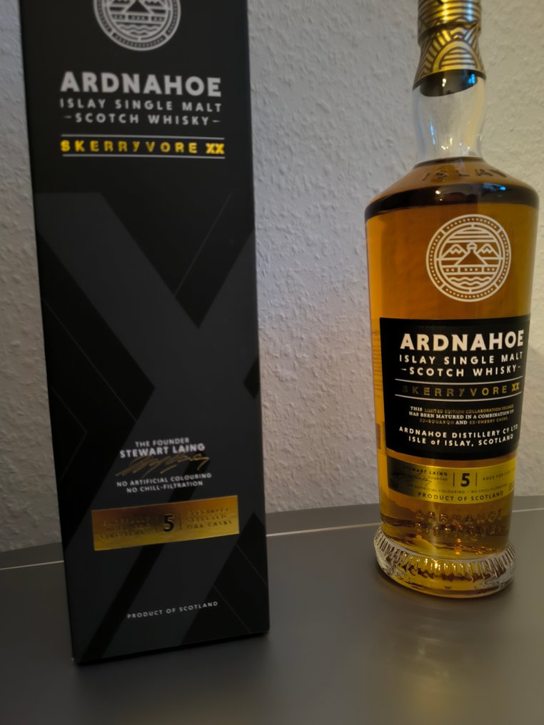 Ardnahoe 5 years old - Skerryvore XX - Anniversary Edition - Ex-Bourbon & Ex-Sherry Casks  - 70cl #1.0