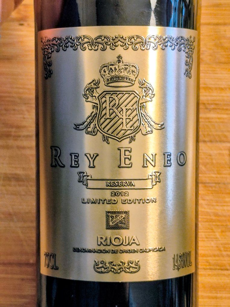 2012 Bodegas Oreades, Rey Eneo Limited Edition - Ριόχα Reserva - 6 Bottles (0.75L) #2.1