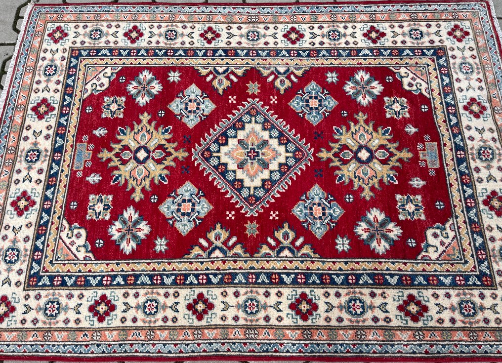 Αχρησιμοποίητο, χειροποίητο, μαλλί, νέο - Χαλί - 142 cm - 100 cm #2.1